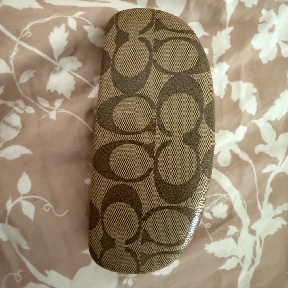 Coach sunglasses case